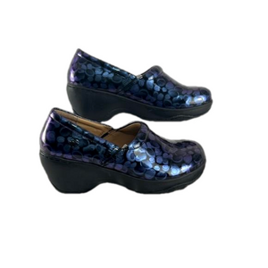 Nurses Mates Pillow Top Purple and Blue Iridescent Shiny Step-Ins